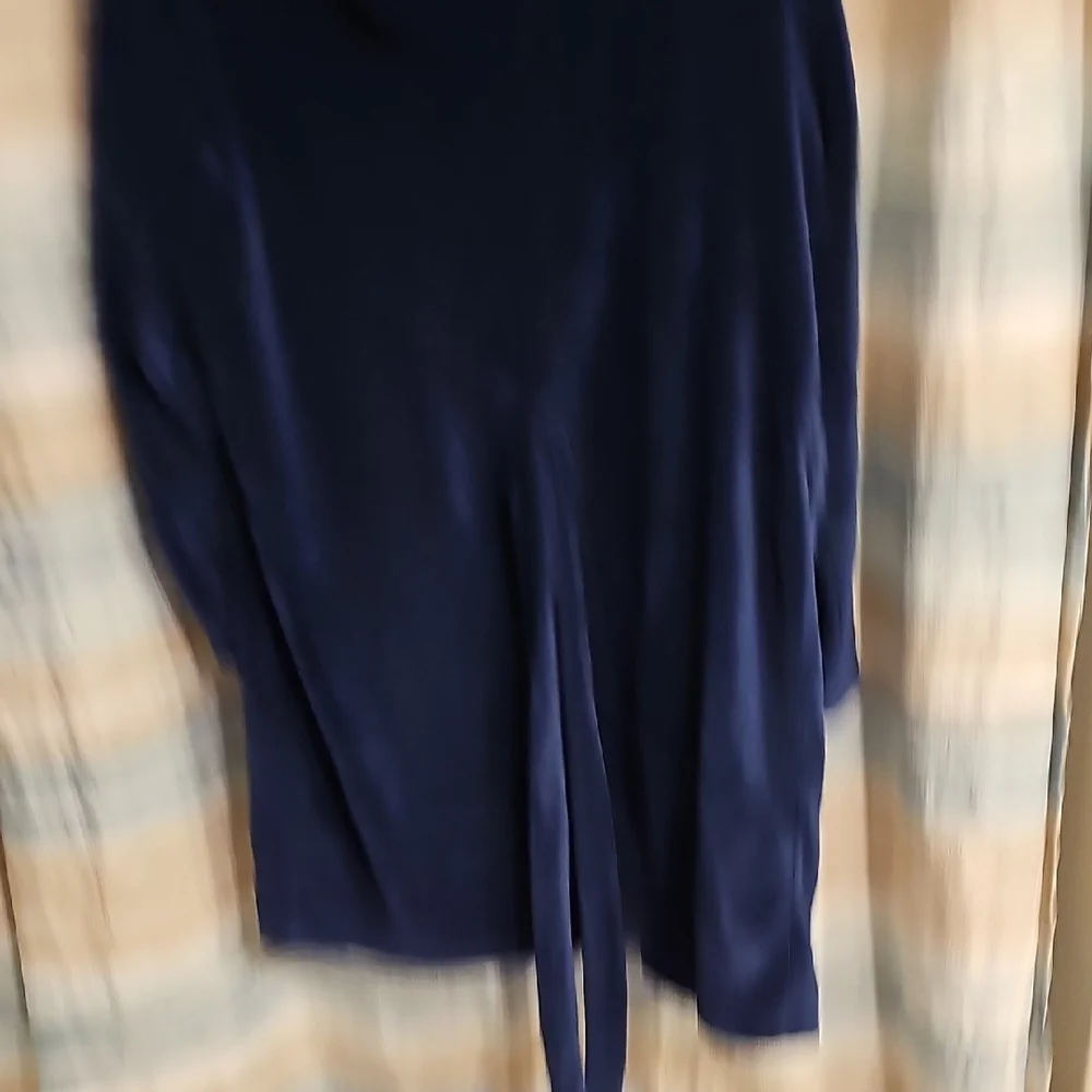 Lands' End Kids Lands' End Navy Hooded Robe